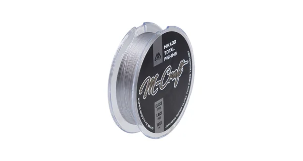 MIKADO - Pletená Šnúra M-Craft Braid 150 m 0,03 mm/1,83 kg Steel Gray