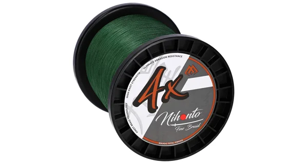 MIKADO - Pletená šnúra Nihonto Fine Braid 0,14 mm 9,7 kg 900 m Zelená
