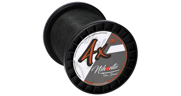 MIKADO - Pletená šnúra Nihonto Fine Braid 0,3 mm 29,6 kg 900 m Čierna