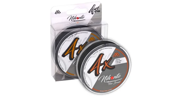 MIKADO - Pletená Šnúra Nihonto Fine Braid Black 300 m 0,16 mm/12,5 kg
