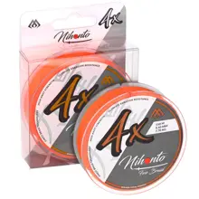 MIKADO - Pletená šnúra Nihonto Fine Braid Fluo Oranžová 0,25 mm 20,9 kg 15 m