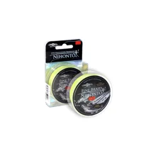 MIKADO - Pletená Šnúra Nihonto Fine Braid Fluo Žltá 15 m 0,30 mm/29,6 kg