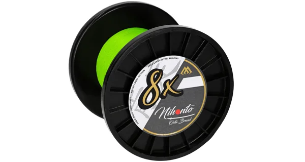 MIKADO - Pletená šnúra Nihonto Octa Braid 0,1 mm 7,75 kg 900 m Fluo