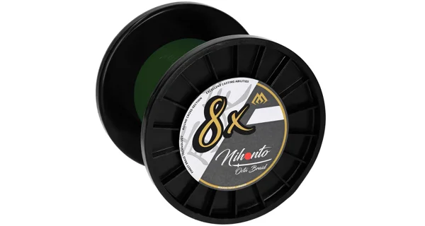 MIKADO - Pletená šnúra Nihonto Octa Braid 0,12 mm 8,9 kg 900 m Zelená