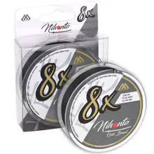MIKADO - Pletená šnúra Nihonto Octa Braid Čierna 0,26 mm 22,6 kg 10 m