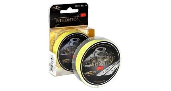 MIKADO - Pletená šnúra Nihonto Octa Braid Fluo 0,14 mm 10,15 kg 10 m