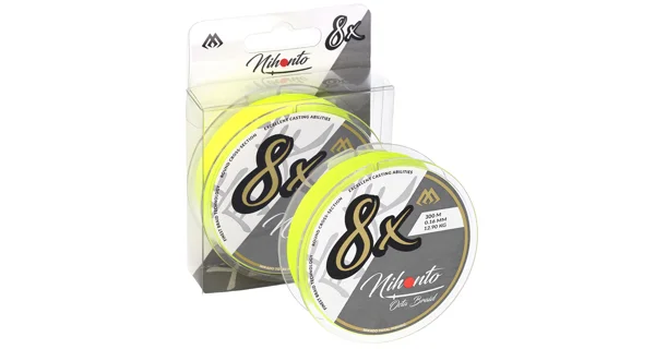 MIKADO - Pletená šnúra Nihonto Octa Braid Fluo 0,30 mm 29,9 kg 10 m