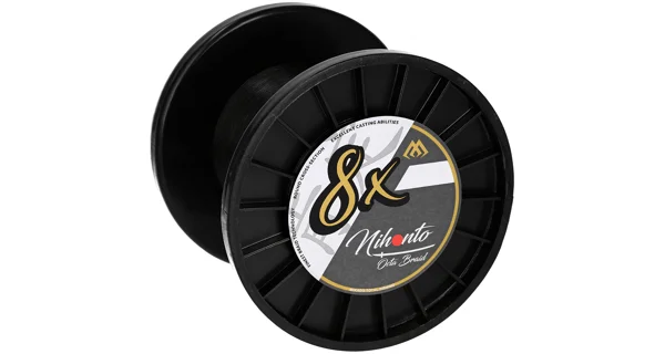 MIKADO - pletená šnúra - nihonto octu braid - 0.10mm/7.75kg/900m - čierna - 1 cievka