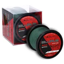 MIKADO - Pletená Šnúra Silurus 4 X Braid Zelená 600 m 0,40 mm