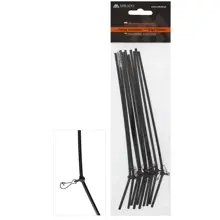 MIKADO - Prejazd S Karabínkou Anti Tangle 20 cm 30 ks