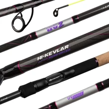 MIKADO - Prút UV II Medium Feeder 3,45 m 90 g 3 diely