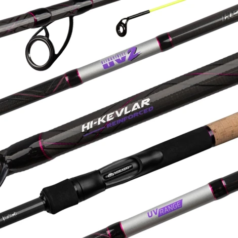 MIKADO - Prút UV II Medium Feeder 3,6 m 90 g 3 diely