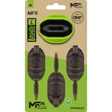 MIKADO - Sada kŕmidiel Method Feeder MFX QMF 20+30+40 g veľ. L