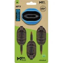 MIKADO - Sada kŕmidiel Method Feeder MFX QMF 20+30+40 g veľ. XL