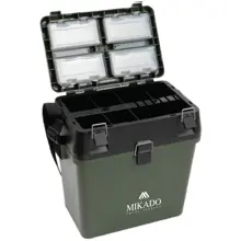 MIKADO - Sedák vo forme boxu UABM-317 Zelený