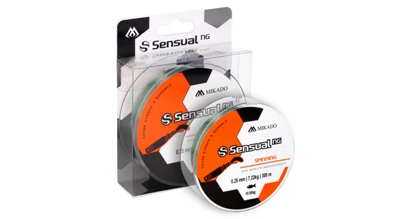 MIKADO - Sensual NG Spinning Light Green 300 m 0,30 mm