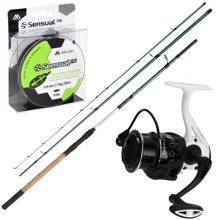 MIKADO - Set Bixlite prút Method Feeder 3,6 m, navijak Feeder 5006 + silón 0,24 mm