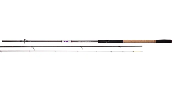 MIKADO - Set UV II prút Medium Feeder 3,45 m, Navijak UV2 Feeder 4007, silón 0,22 mm
