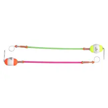 MIKADO - SIGNALIZÁTOR HANGER S POLYSTYRENOM A HADIČKOU 25 cm veľ. L ČERVENÁ A ŽLTÁ 10 ks