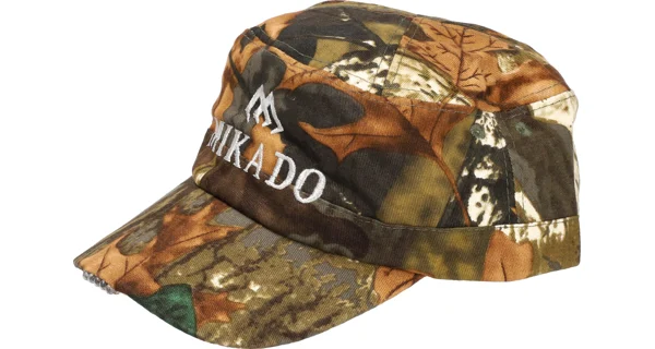 MIKADO - Šiltovka so Svietidlom Castro Maskáč