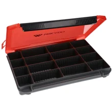 MIKADO - Škatuľka UAC-H1902 veľ. M Červená (20,5 x 15,5 x 3,5 cm)