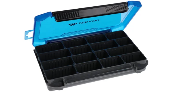 MIKADO - Škatuľka UAC-H1902 veľ. M Modrá (20,5 x 15,5 x 3,5 cm)