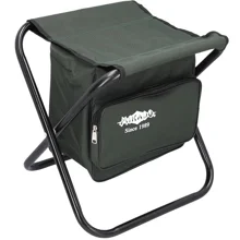 MIKADO - Skladacia stolička s batohom Zelená 100 kg