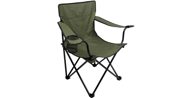 MIKADO - Skladacie kreslo s podrúčkami Zelené