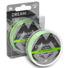 MIKADO - Šnúra Dreamline UltraLight Fluo Green 10 m 0,047 mm/3,87 kg