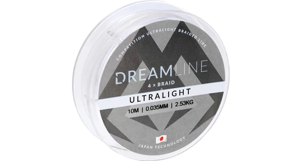 MIKADO - Šnúra Dreamline UltraLight White 10 m 0,035 mm/2,53 kg