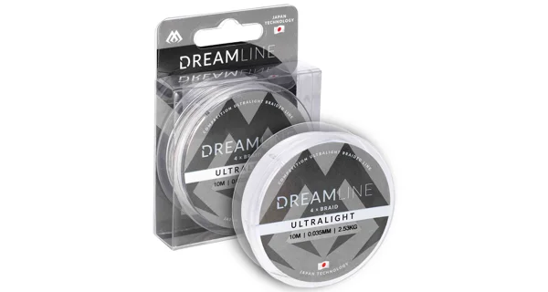 MIKADO - Šnúra Dreamline UltraLight White 10 m 0,058 mm/4,43 kg