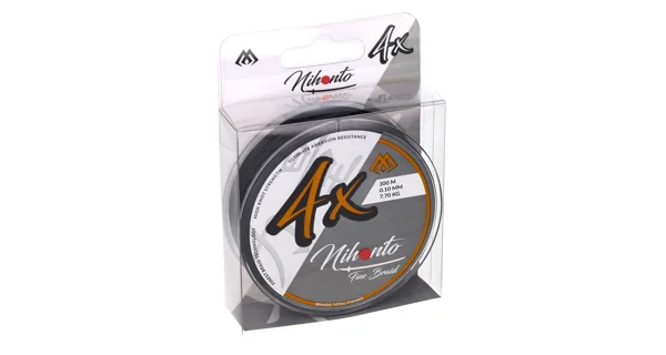 MIKADO - Šnúra Nihonto Fine Braid Black 300 m 0,18 mm 14,4 kg
