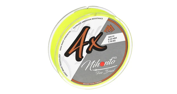 MIKADO - Šnúra Nihonto Fine Braid Fluo 300 m 0,06 mm/3,25 kg