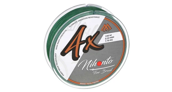 MIKADO - Šnúra Nihonto Fine Braid Green 0,23 mm 16,6 kg 15 m