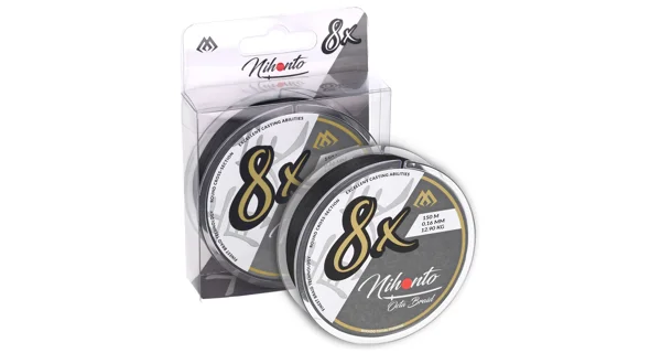 MIKADO - Šnúra Nihonto Octa Braid Black 150 m 0,12 mm/8,9 kg