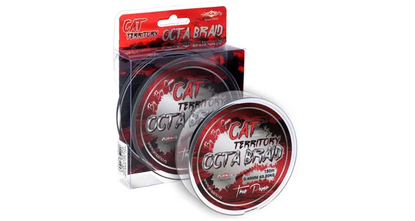 MIKADO - Šnúra Territory Octa Braid Green 150 m 0,40 mm 39,8 kg