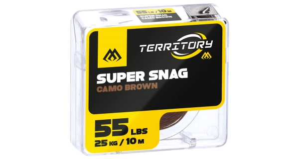 MIKADO - Šnúrka Super Snag 55 lb 10 m Camo Brown