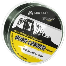MIKADO - Šokový vlasec Snag Leader Khaki 0,5 mm 45 lb 80 m