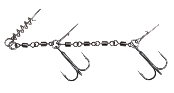 MIKADO - Stinger Swivel Jaws EVO XL 35 kg veľ. 2/0 2 ks