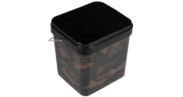 MIKADO - Štvorcové vedro Enclave Camo Bucket 17 l
