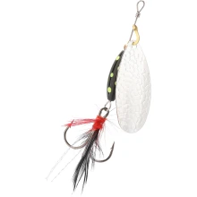 MIKADO - Trblietka M-Grub veľ. 3 7 g Strieborná Black Lemon