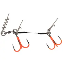 MIKADO - Trojháčik Jaws Double Evo Titanium veľ. 1/0-1 25 kg 1 ks