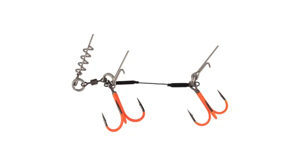MIKADO - Trojháčik Jaws Double Evo Titanium veľ. 1/0-1 25 kg 1 ks