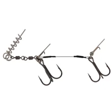 MIKADO - Trojháčik Jaws Double Evo Titanium XL 30 kg veľ. 2/0-1/0 1 ks