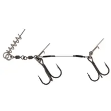 MIKADO - Trojháčik Jaws Double Evo Titanium XL 30 kg veľ. 2/0-1/0 1 ks