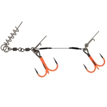 MIKADO - Trojháčik Jaws Double Evo Titanium XL UV 30 kg veľ. 2/0-1/0 1 ks