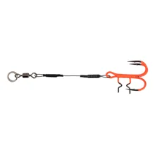MIKADO - Trojháčik Jaws EVO Titanium UV 10 cm 15 kg veľ. 2 2 ks