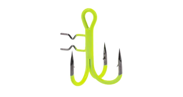 MIKADO - Trojháčiky Jaws Vertical UV Fluo veľ. 1 4 ks