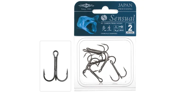 MIKADO - Trojháčiky Sensual Round veľ. 3/0 BN 5 ks