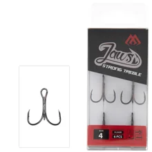 MIKADO - TROJHÁČKY JAWS STRONG TROJITÝ veľ. 8 8 ks